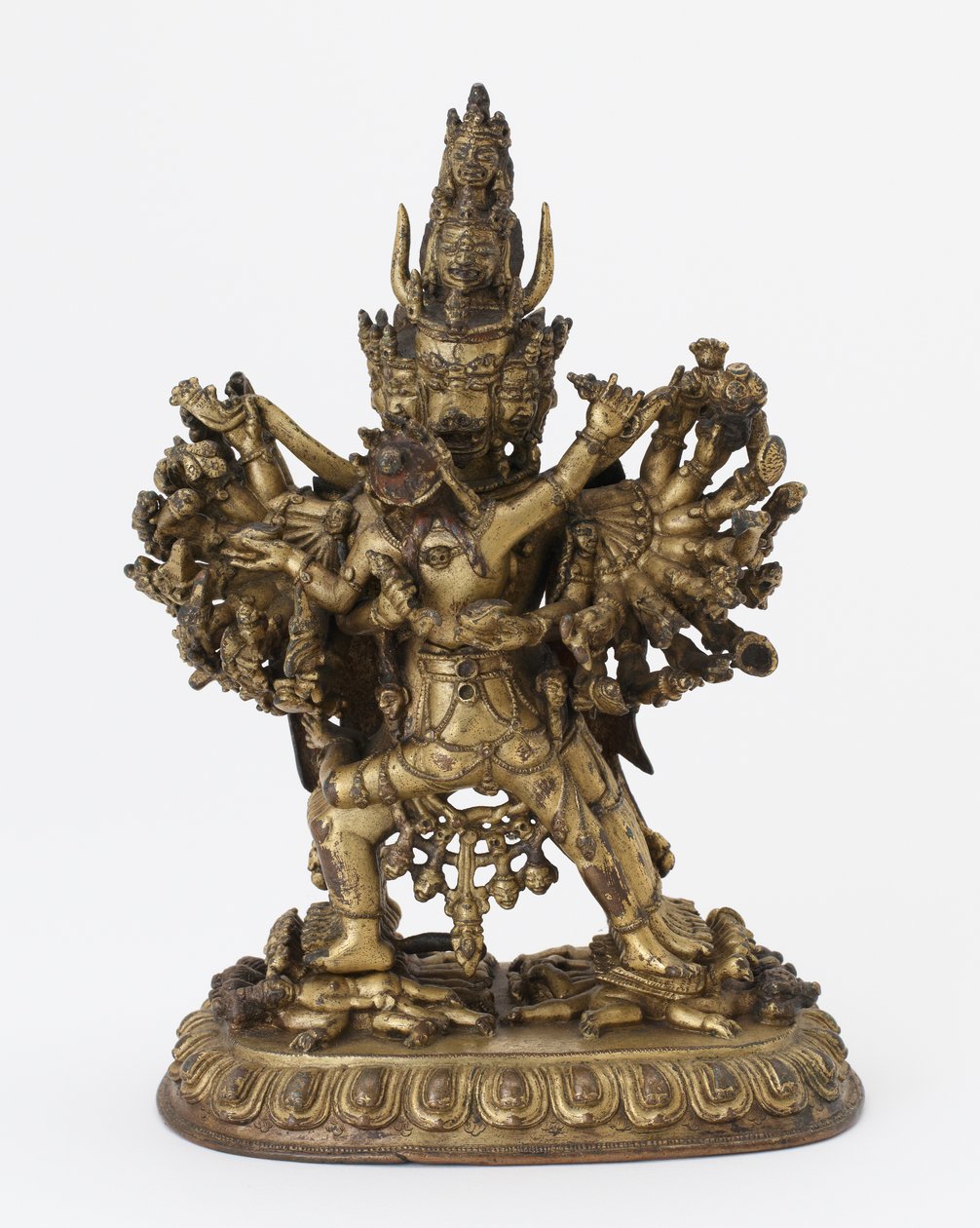 Yamantaka, 16. Jahrhundert von Tibetan School
