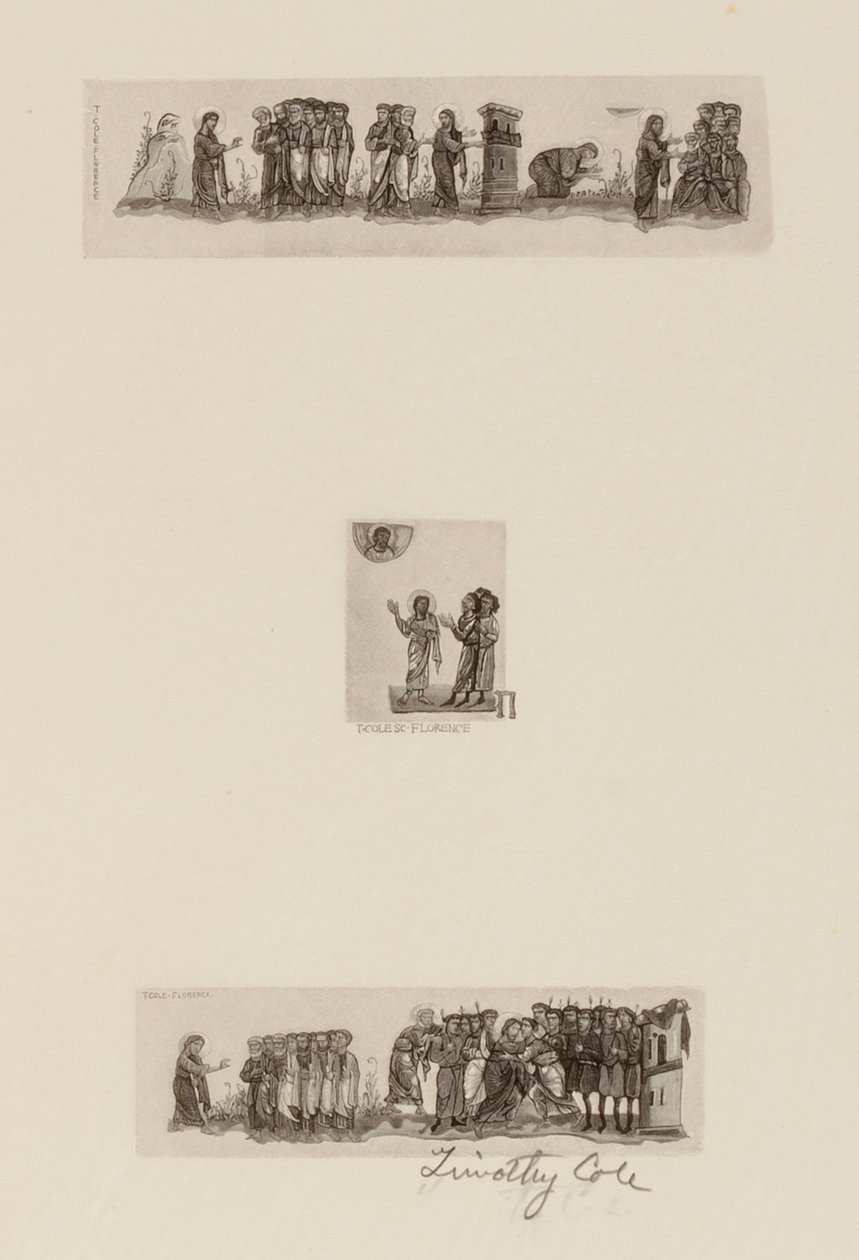 Alte italienische Meister von Timothy Cole: Kunstdruck