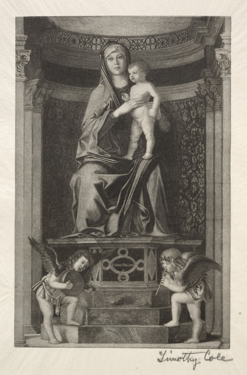 Alte italienische Meister: Madonna mit Kind von Timothy Cole