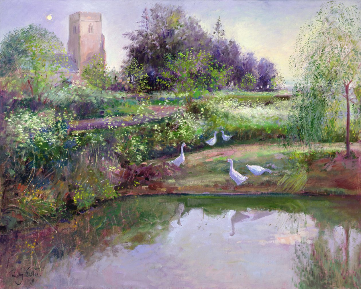 Sonnenuntergangsreflexionen von Timothy Easton