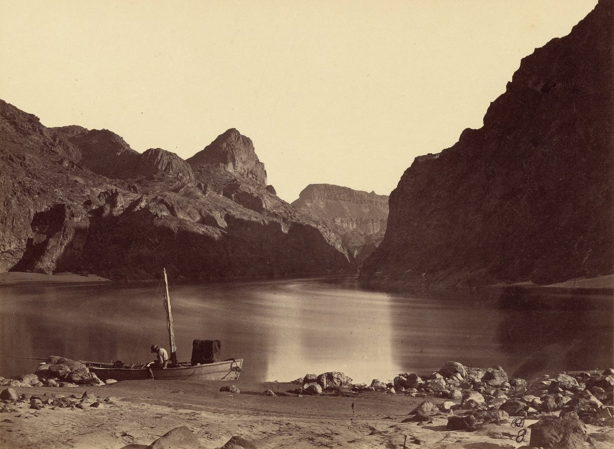 Black Canyon, Colorado River, vom Camp 8, Blick nach oben von Timothy H. O