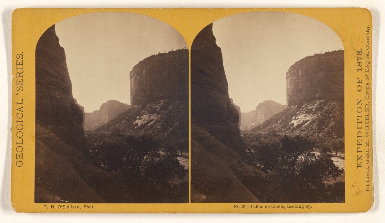 Canon de Chelle, Blick nach oben von Timothy H. O