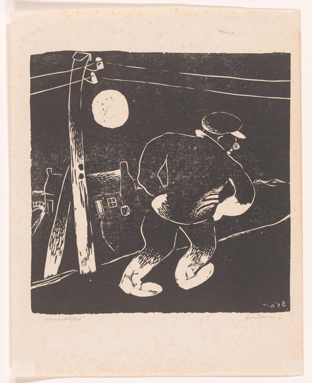 Mondlicht von Tinus van Doorn (signed by artist)
