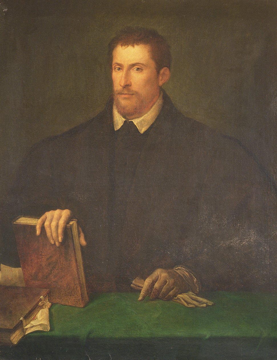 Ippolito Riminaldi, ca. 1528 von Tiziano Vecelli