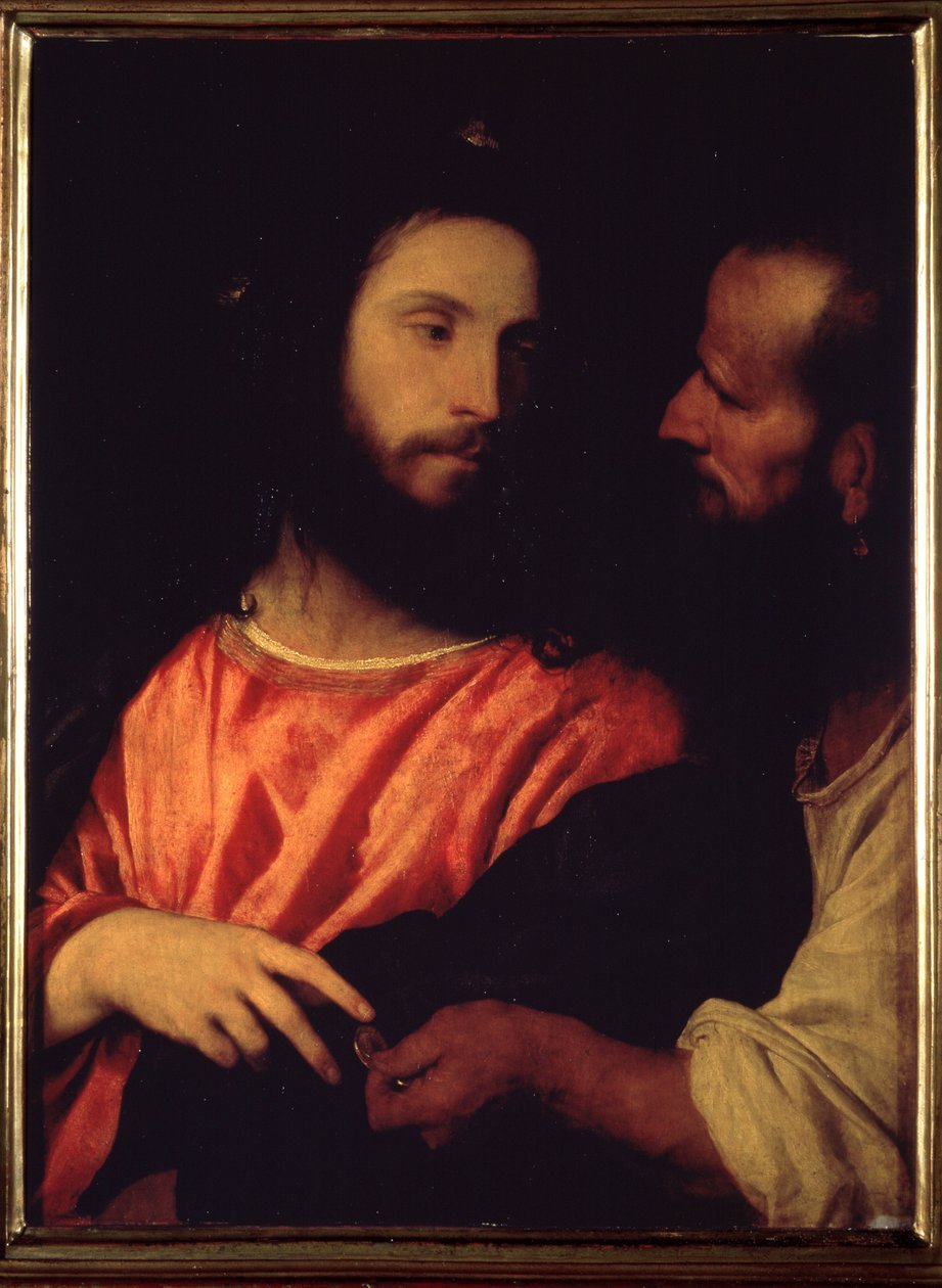 Die Steuerzahlung von Titian (c.1488 1576)