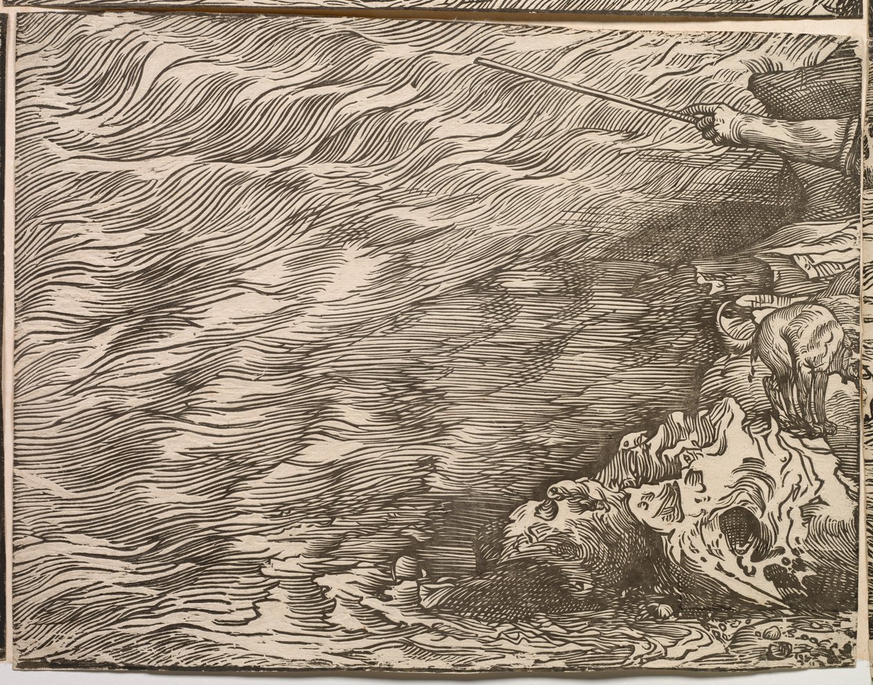 Die Untergang der Armee des Pharao im Roten Meer von Titian (c.1488 1576)