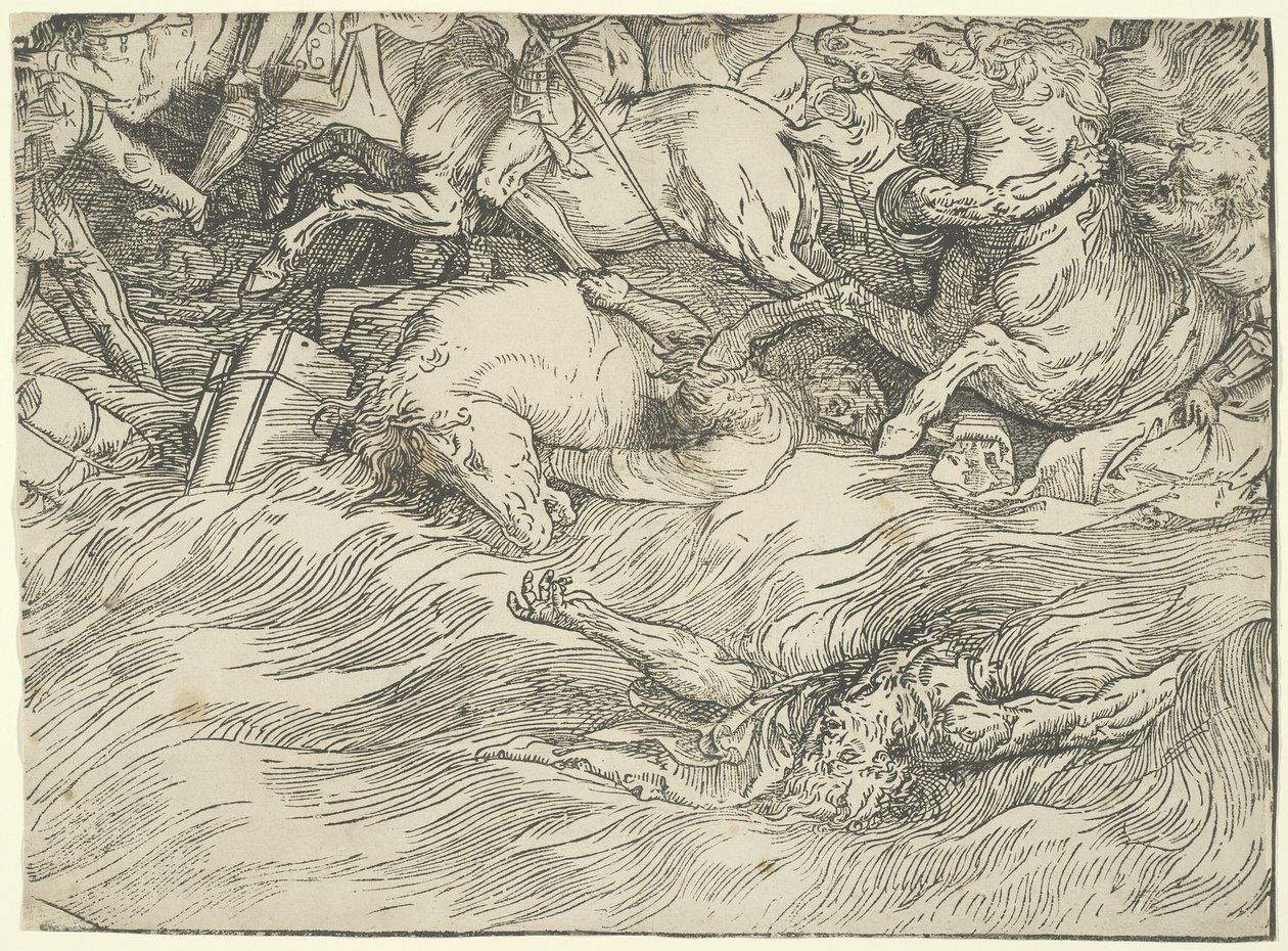 Die Versenkung der Armee des Pharaos im Roten Meer von Titian