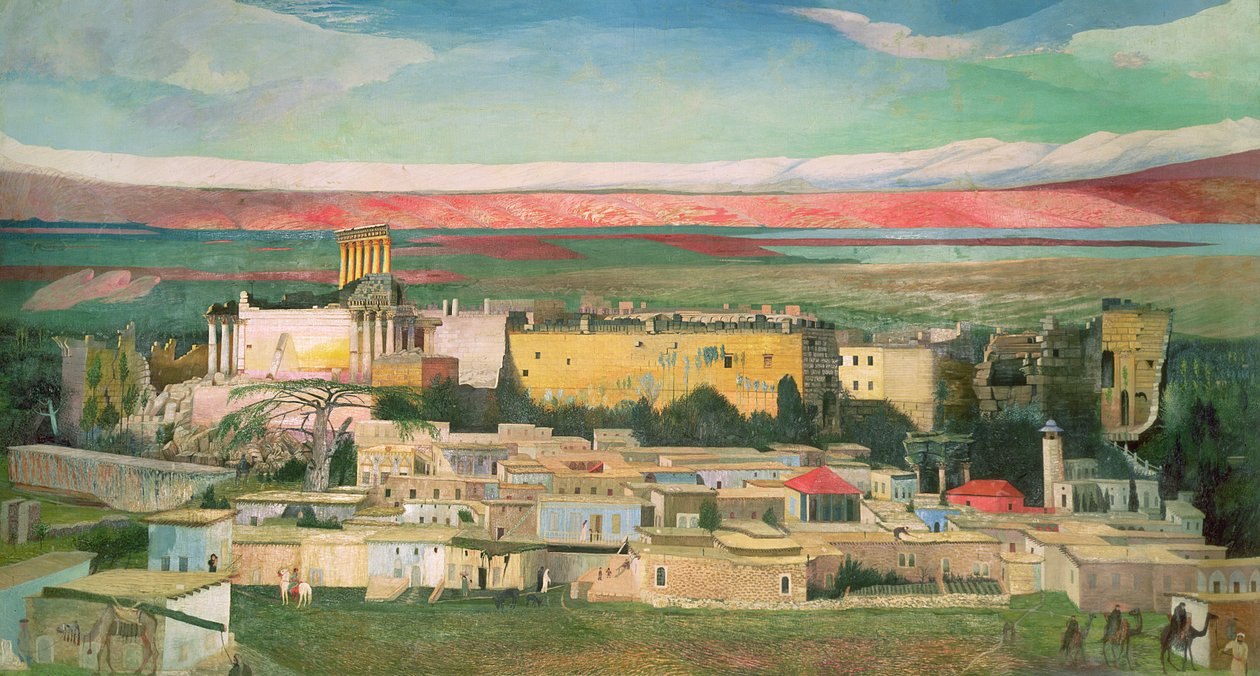 Baalbek, 1906 von Tivadar Kosztka Csontvary