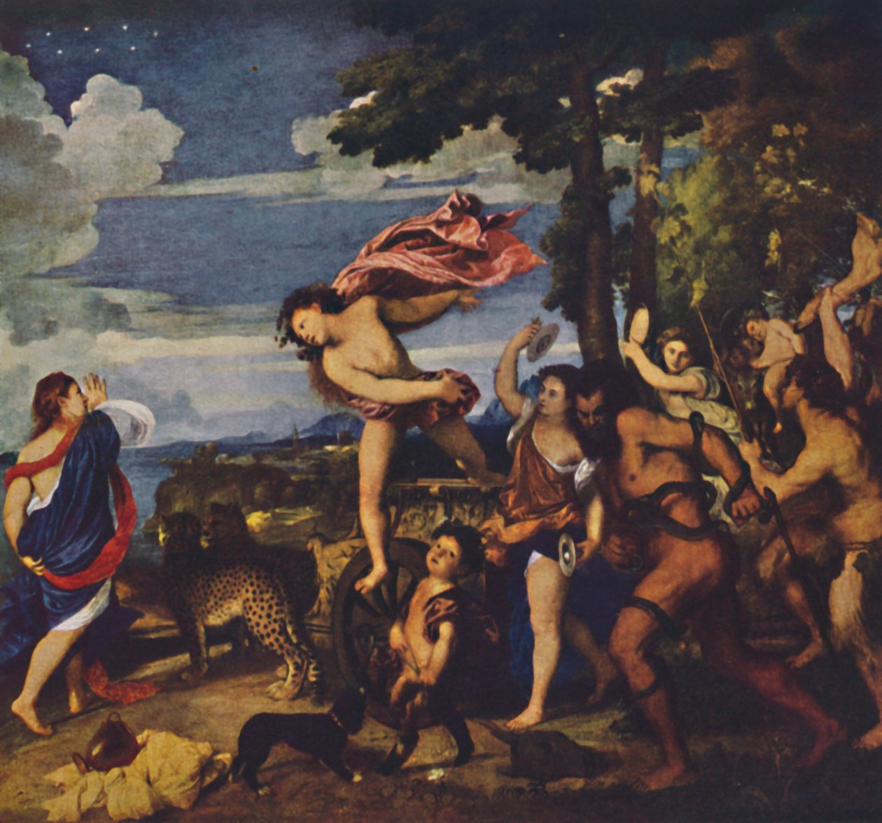 Bacchus und Ariadne von Tiziano Vecelli: Kunstdruck kaufen