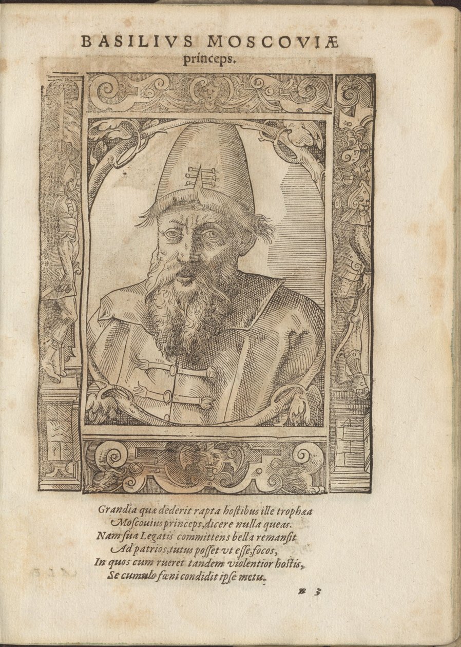 Porträt des Zaren Iwan IV. der Schreckliche, 1530-1584 von Tobias Stimmer