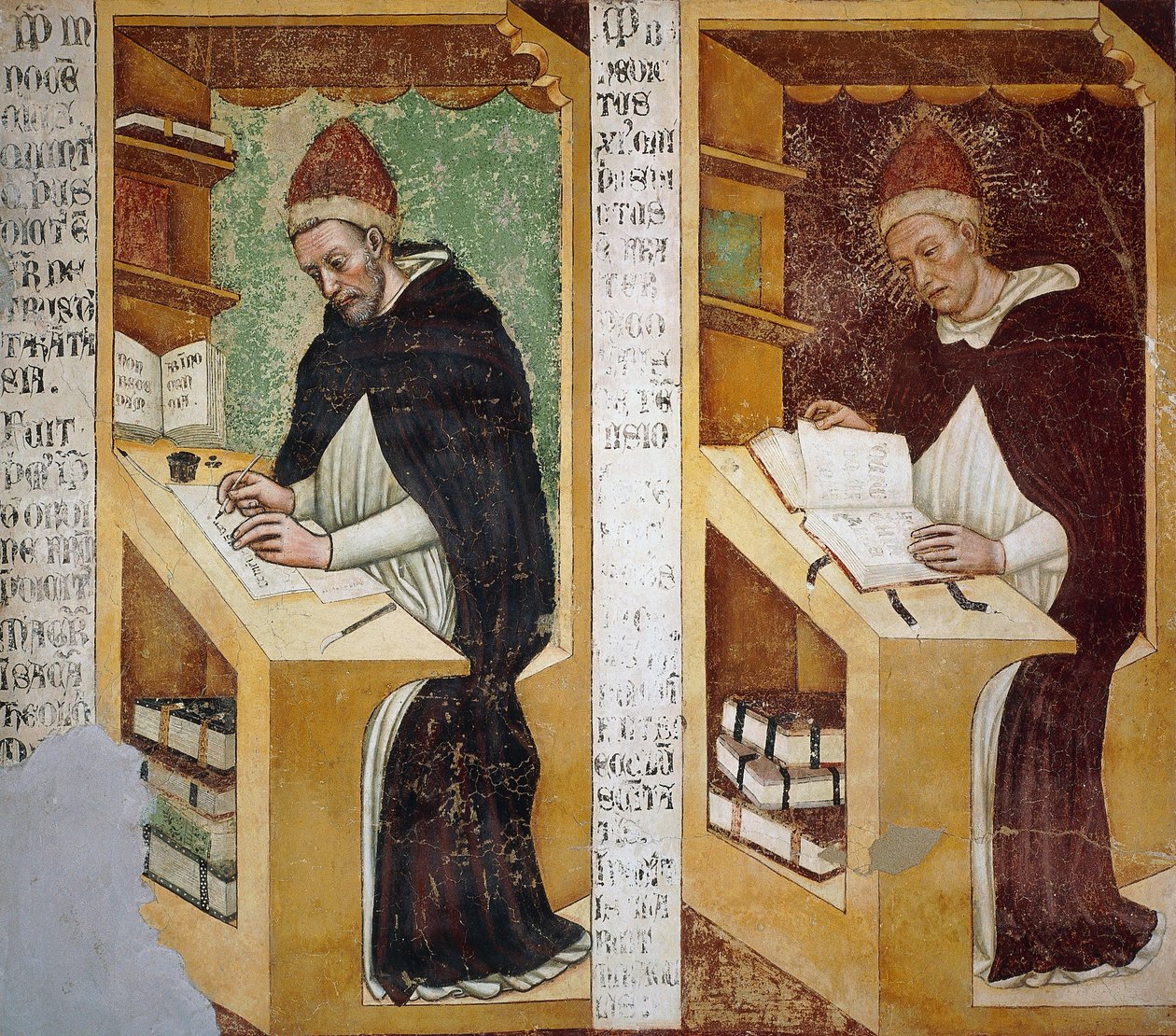 Vierzig berühmte Mitglieder des Dominikanerordens von Tomaso da (late 15th century) Modena