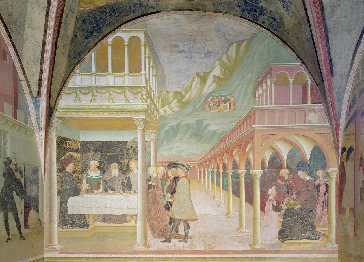 das-bankett-des-herodes-aus-dem-zyklus-des-lebens-von-johannes-dem-t-ufer