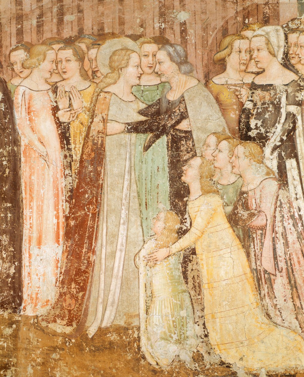 Abschied (Detail) von Tommaso da Modena