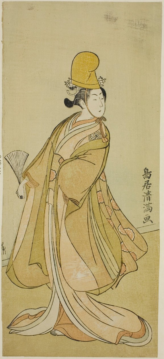 Der Schauspieler Segawa Kikunojo II von Torii Kiyomitsu I