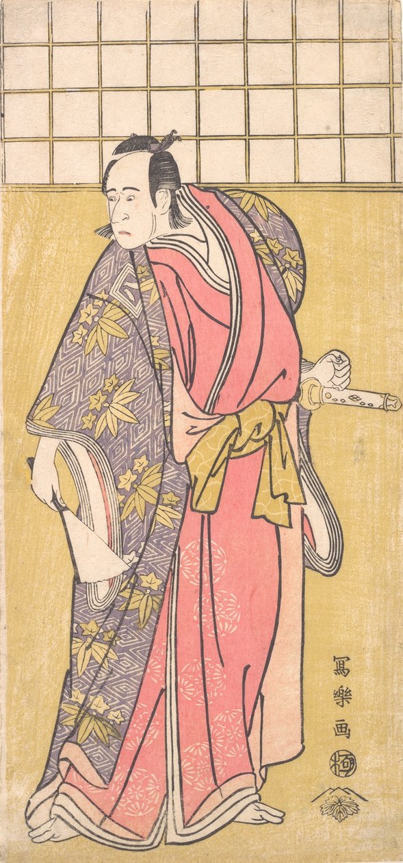 Der Schauspieler Ichikawa Yaozo III, ca. 1794 von Toshusai Sharaku