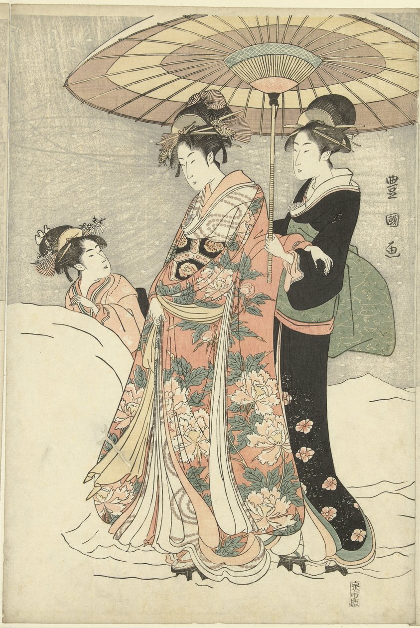 Schneeball von Toyokuni (II) , Utagawa