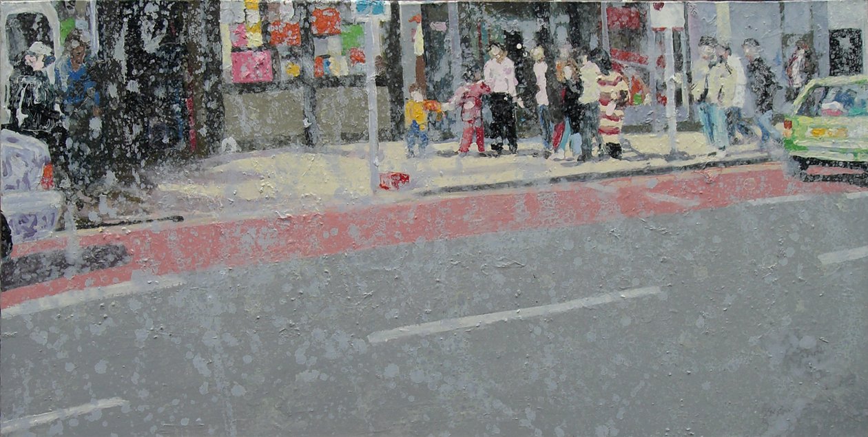 Über die Straße, 2003 von Trevor Burgess