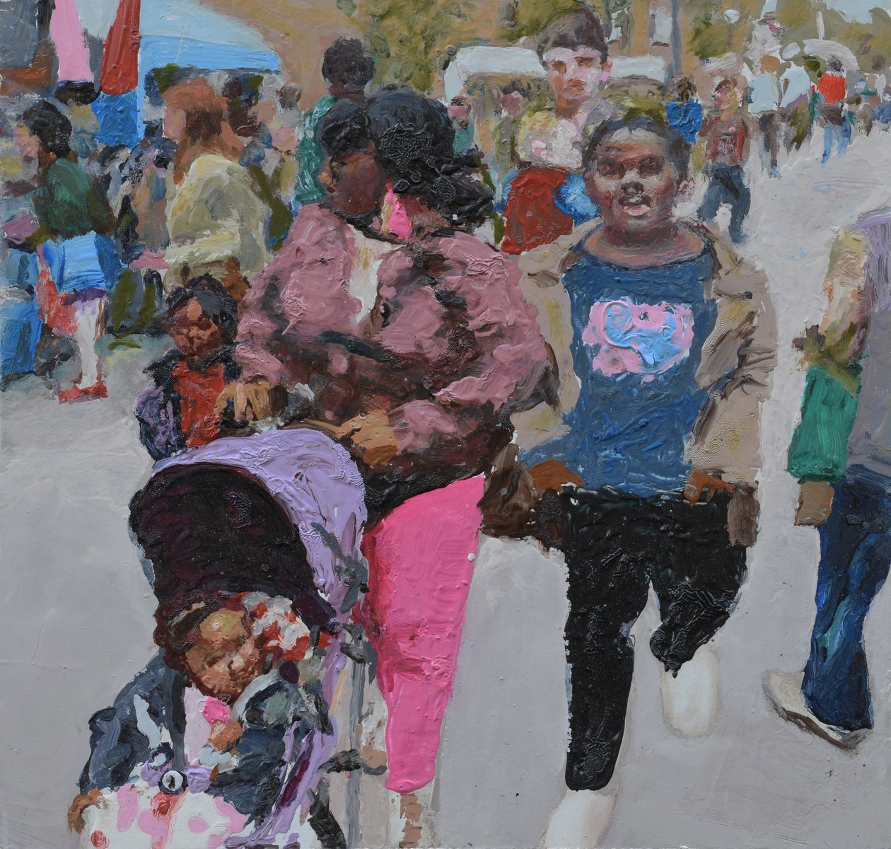 Familieneinkauf (Deptford, London) von Trevor Burgess