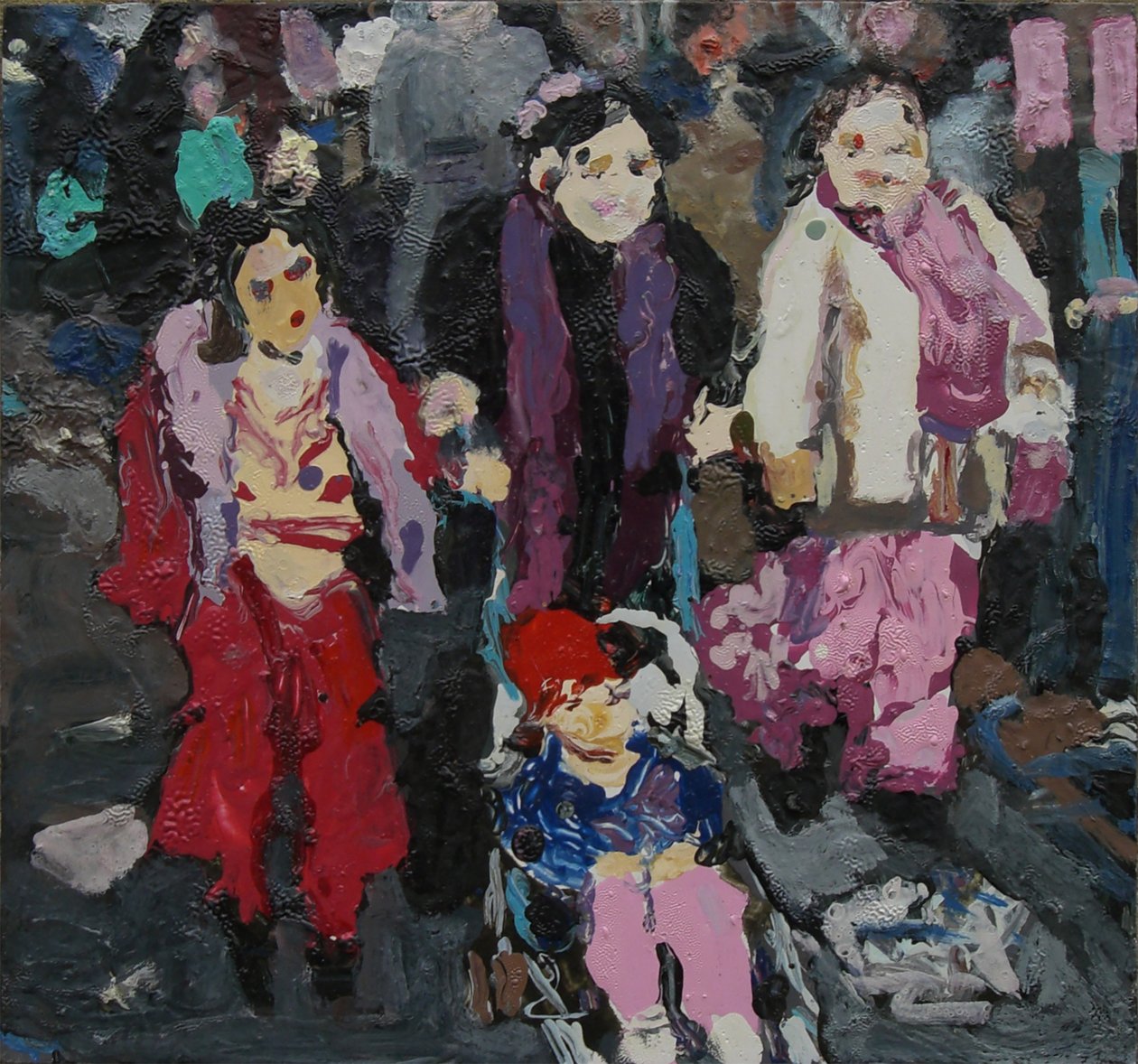 Familieneinkauf, 2004 von Trevor Burgess