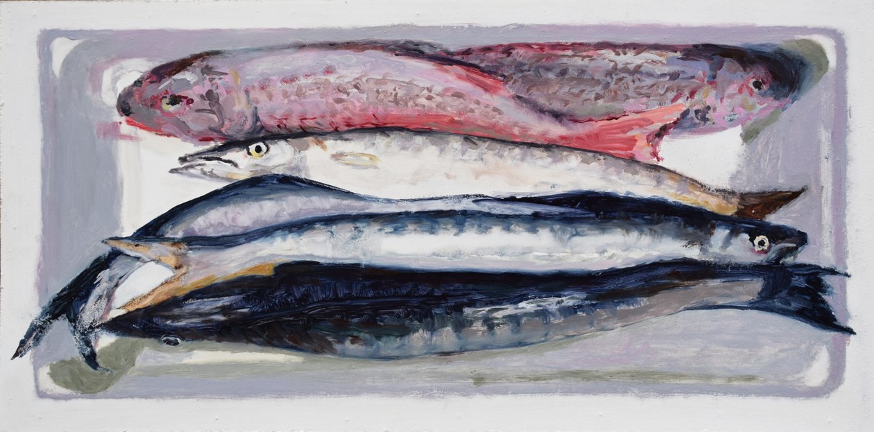 Fischkiste 3 (Billingsgate, London) von Trevor Burgess