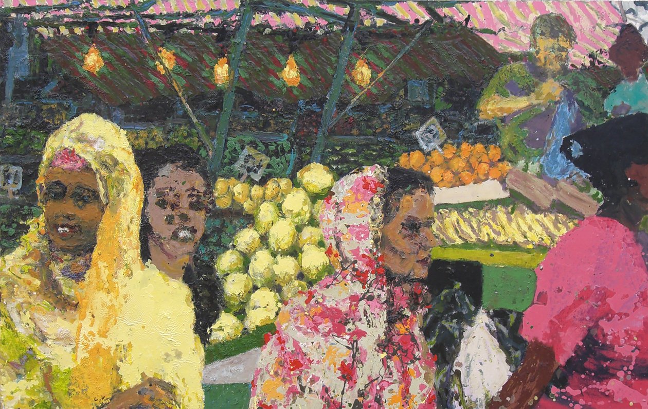 Ridley Road Market (London), 2002 von Trevor Burgess