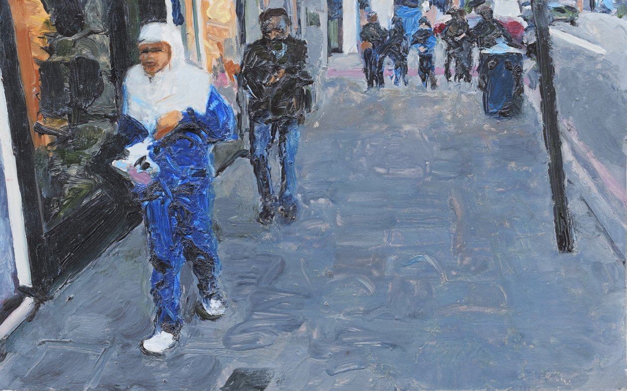 Straßenszene (Deptford, London), 2018 von Trevor Burgess