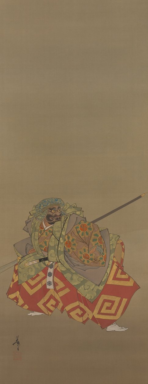 Neblige Nachtmond aus der Serie Zwölf Aspekte des Mondes von Tsukioka Yoshitoshi