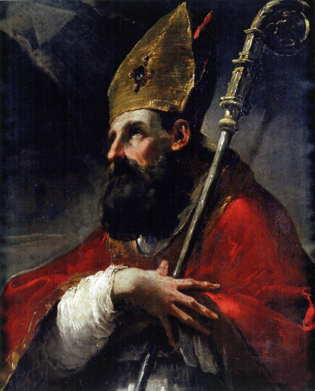 Augustinus von Hippo von Ubaldo Gandolfi: Kunstdruck