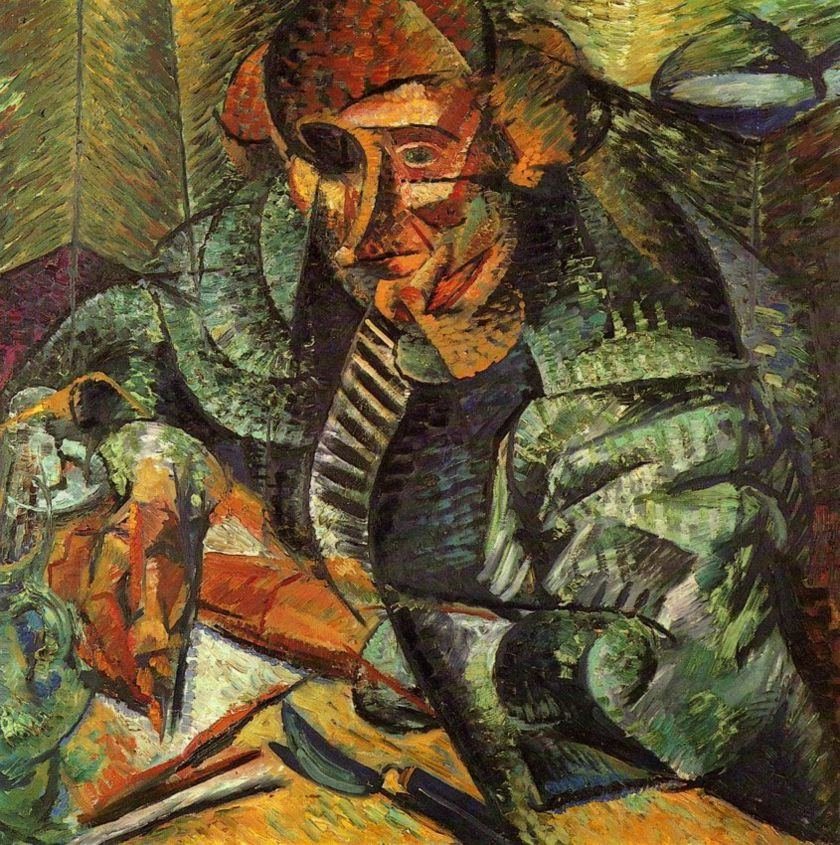 Lantigrazioso von Umberto Boccioni