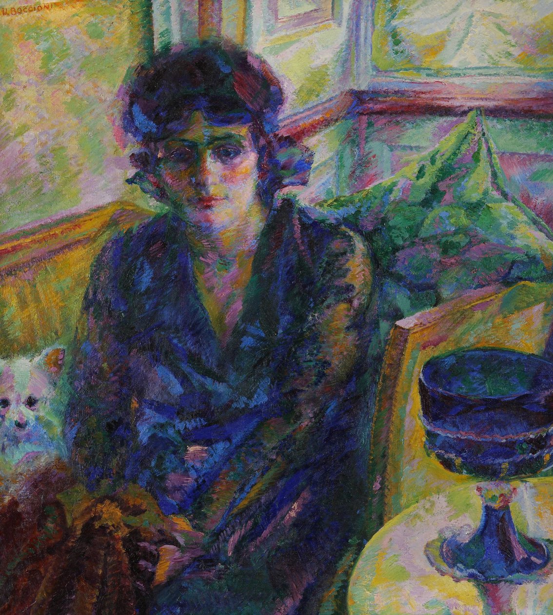 Porträt von Signora Cragnolini Fanna, 1916 von Umberto Boccioni