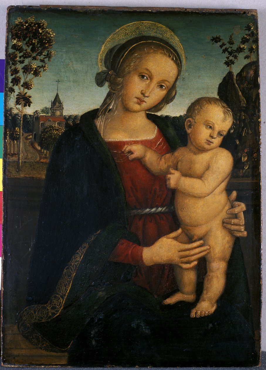 Madonna und Kind von Umbrian School