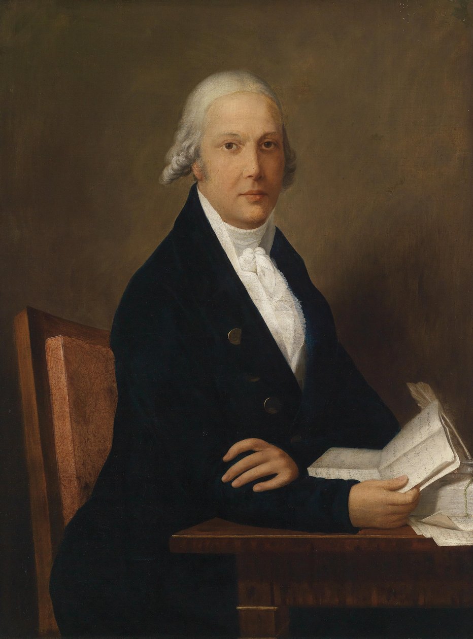 Porträt von Heinrich Friedenheim von Unbekannt Unbekannt