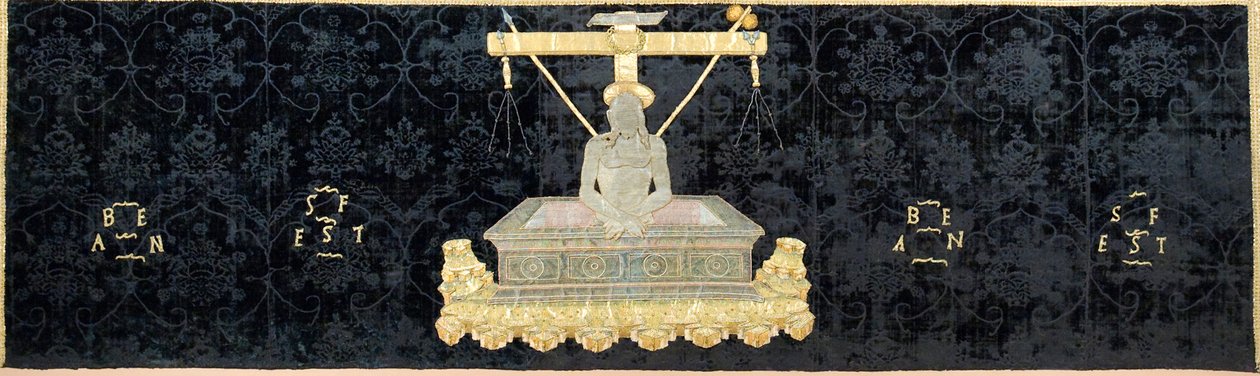 Altartafel mit Christus Patiens von Unbekannt Unbekannt