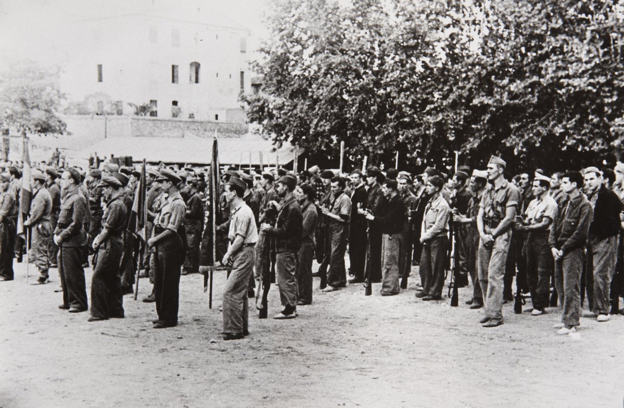 Loyalistische Internationale Brigade löst sich auf, Tortosa von Unbekannt Unbekannt