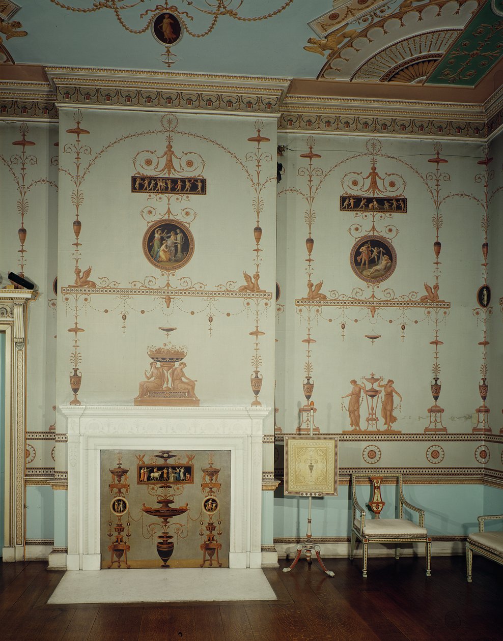 Der Etruskische Raum, Osterley Park, Middlesex von Unbekannt Unbekannt