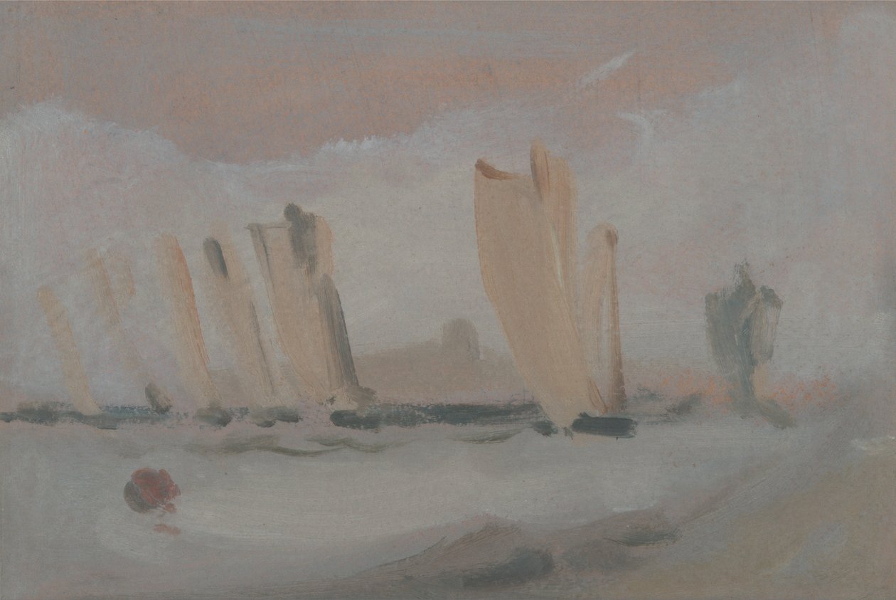 Yacht-Rennen auf dem Solent von Unbekannt Unbekannt