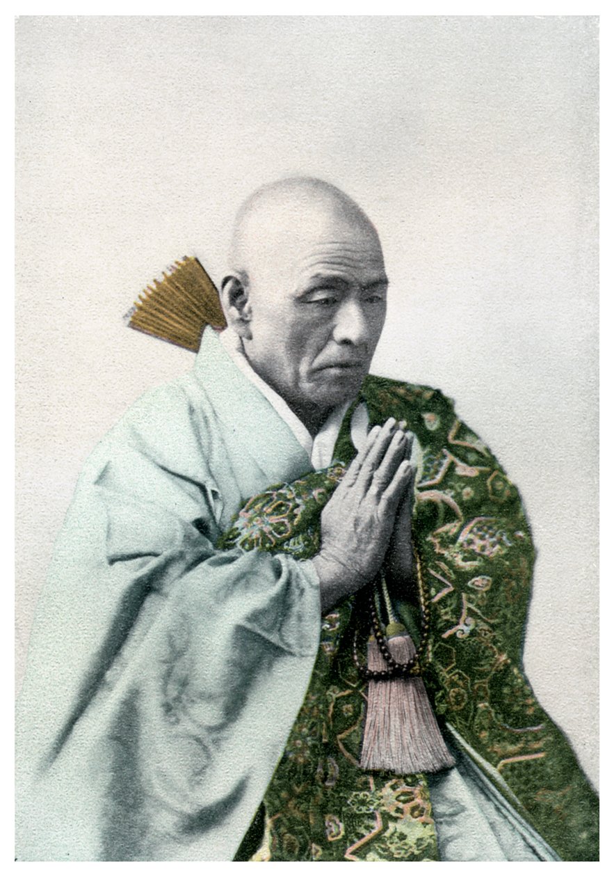 Ein buddhistischer Priester, 1904 von Unbekannt
