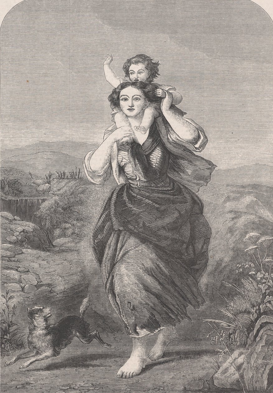 Eine Liebesarbeit, aus der Illustrated London News, 24. März 1860 von Unbekannt