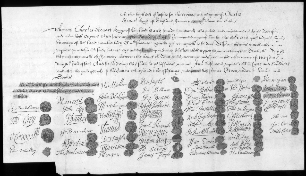 Ein Brief über Charles Stuart, Bonnie Prince Charlie, 18. Jahrhundert von Unbekannt