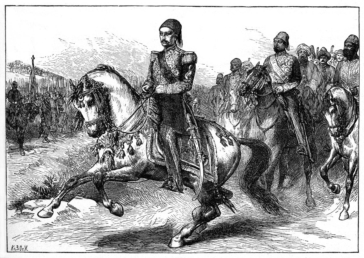 Abdul Hamid II, Sultan des Osmanischen Reiches, 1900 von Unbekannt