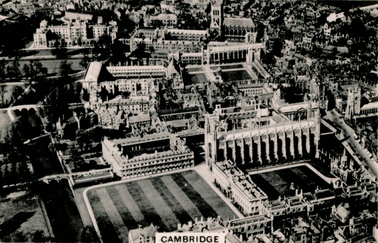 Luftaufnahme von Cambridge, 1939 von Unbekannt