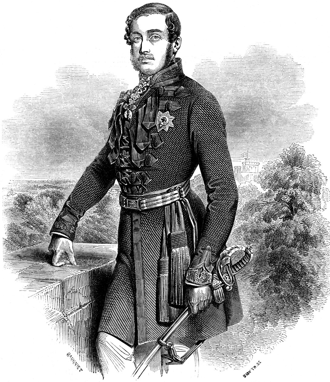 Albert 1819-1861, Prinzgemahl von Königin Victoria, 1844 von Unbekannt