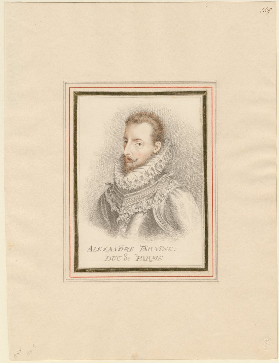 Alexander Farnese 1545-1592, Herzog von Parma von Unbekannt