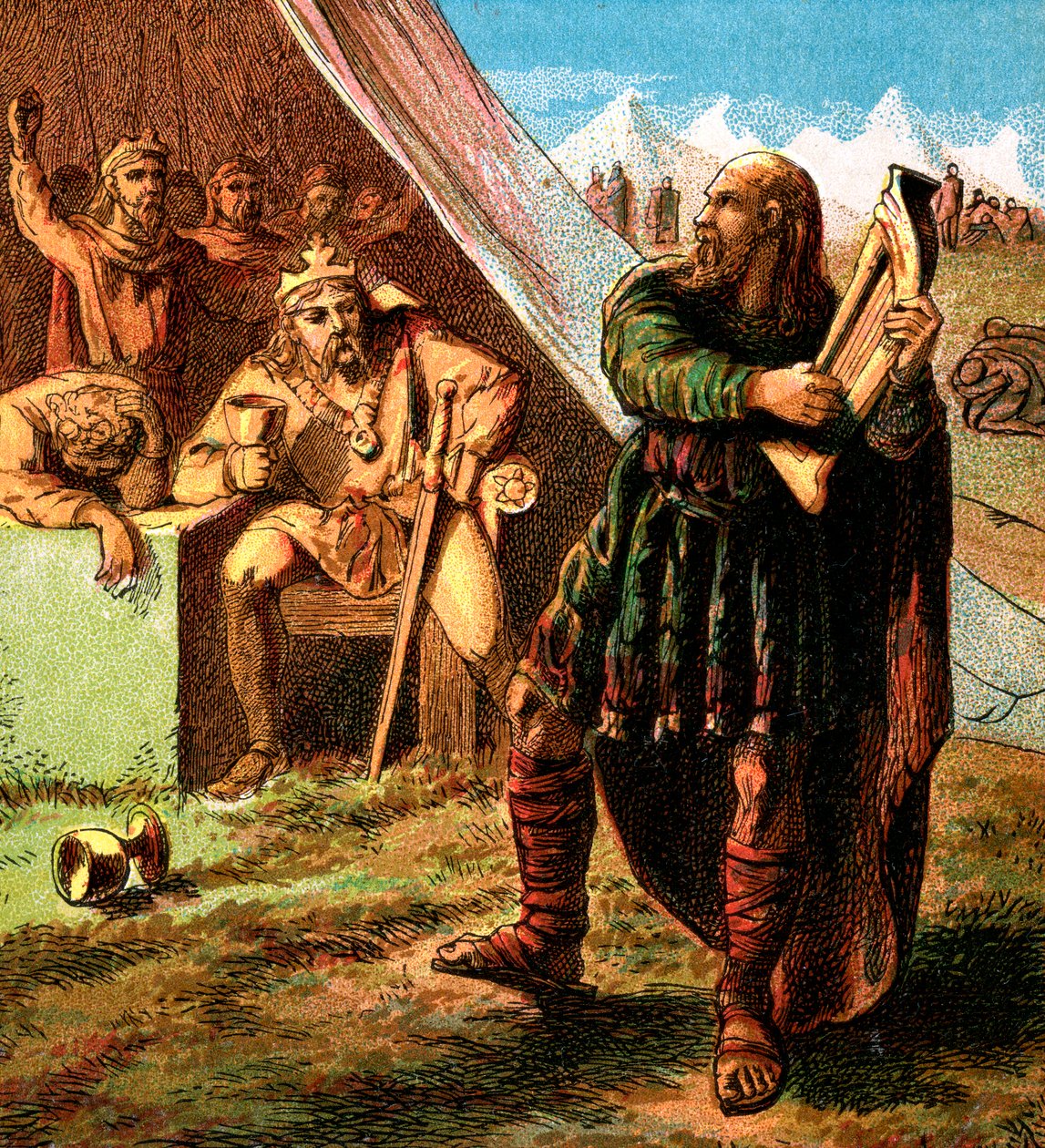 Alfred im dänischen Lager, ca. 1850 von Unbekannt