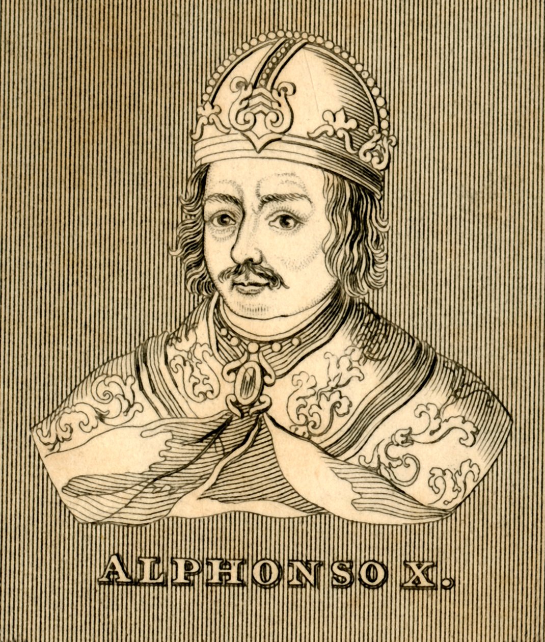 Alphonso X, 1221-1284, 1830 von Unbekannt