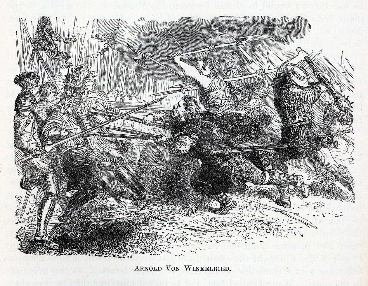 Arnold von Winkelried, 1882 von Unbekannt