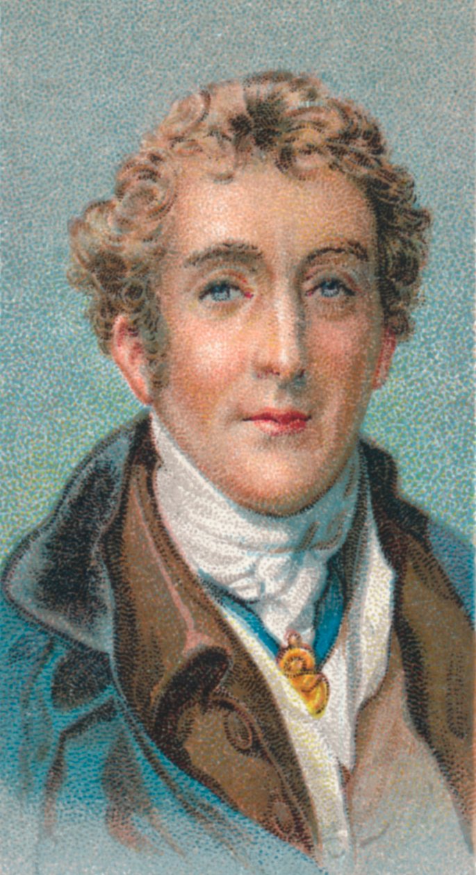 Arthur Wellesley, 1. Duke of Wellington, britischer Soldat und Staatsmann von Unbekannt