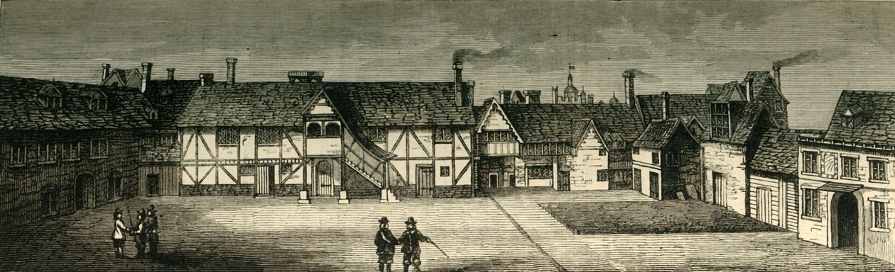 Arundel House nach Süden, 17. Jahrhundert, 1881 von Unbekannt