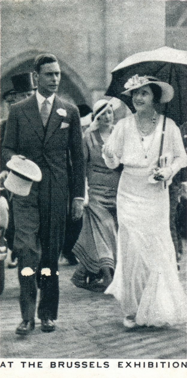 Auf der Brüsseler Ausstellung, 1935-1937 von Unbekannt