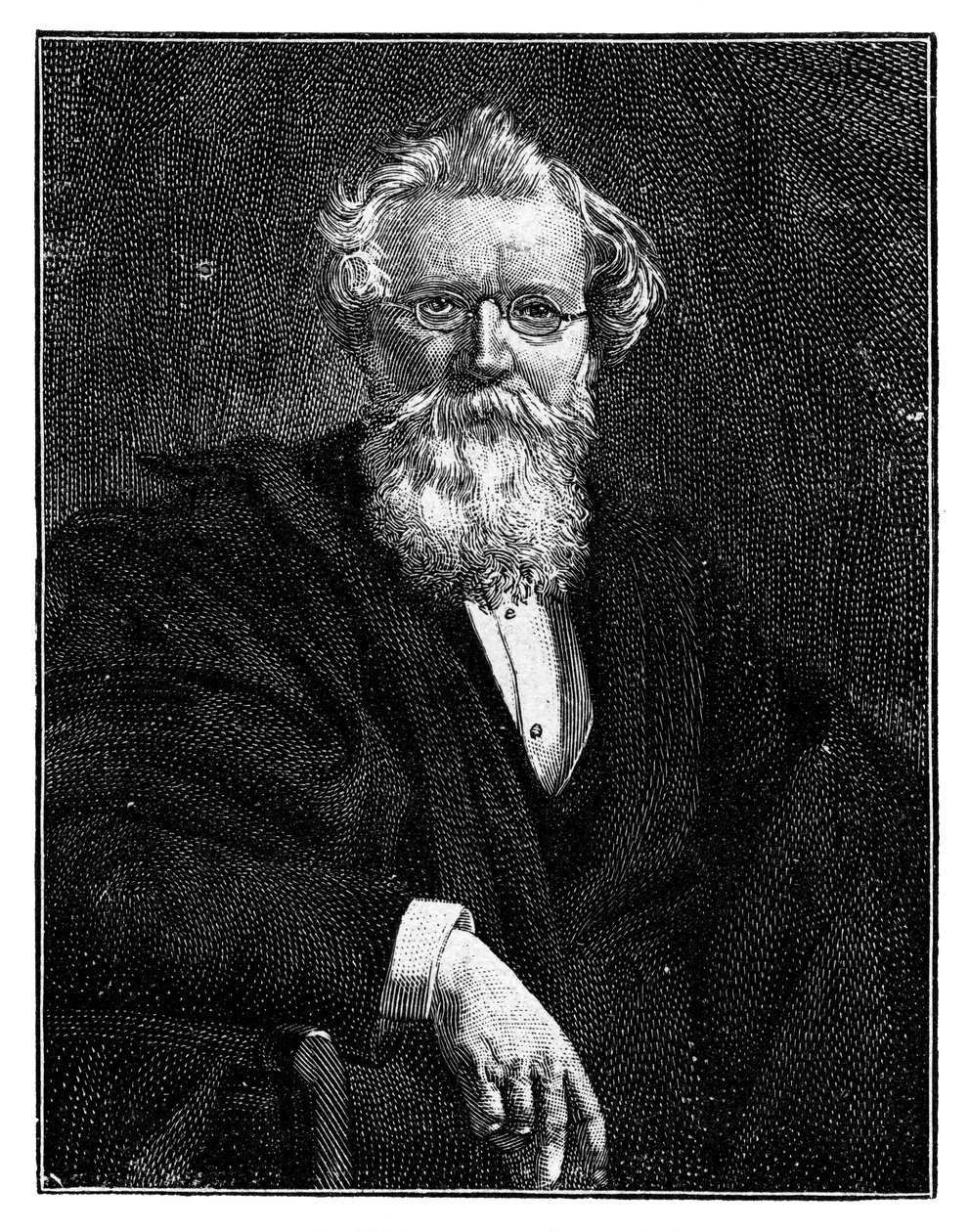 August Wilhelm von Hofmann, deutscher organischer Chemiker von Unbekannt